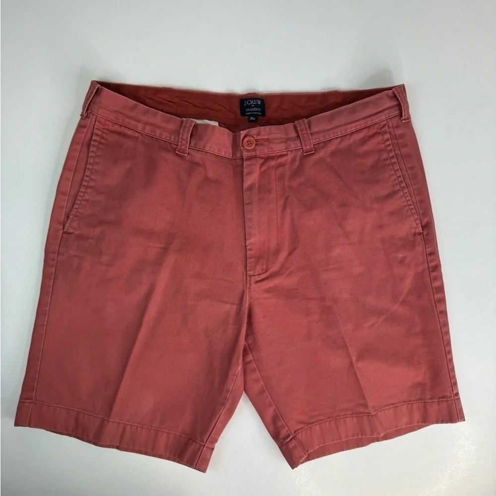 J Crew Gramercy Men’s 9” Shorts Washed Cotton Chinos